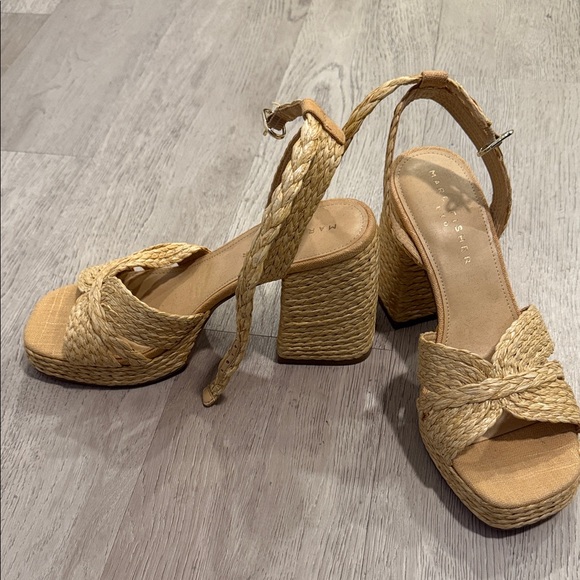 Marc Fisher Shoes - Marc Fisher Tan Espadrille Sandals